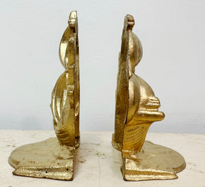 Vintage Brass Ship Bookends | Adelaide Clocks