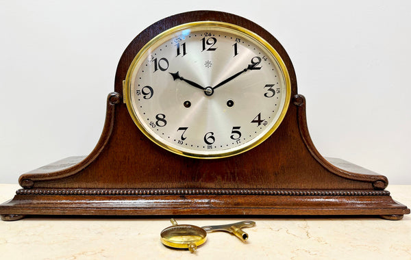 Vintage Junghans Retro BIM BAM Hammer Chime Mantle Clock | Adelaide Clocks