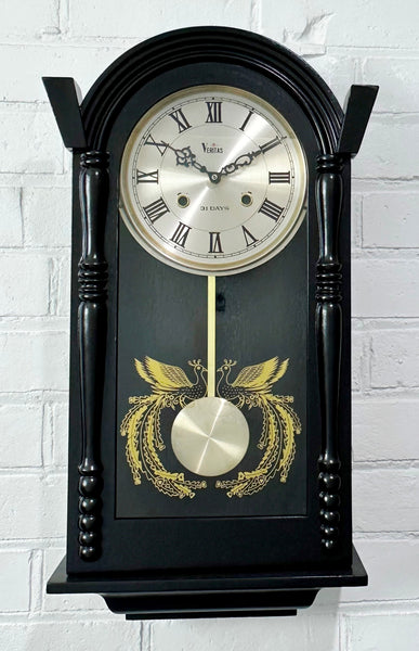 Vintage Veritas 31 Day Battery Korean Pendulum Wall Clock | Adelaide Clocks