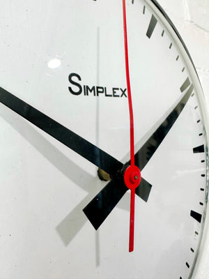 Vintage SIMPLEX Electric School Wall Clock | Adelaide Clocks