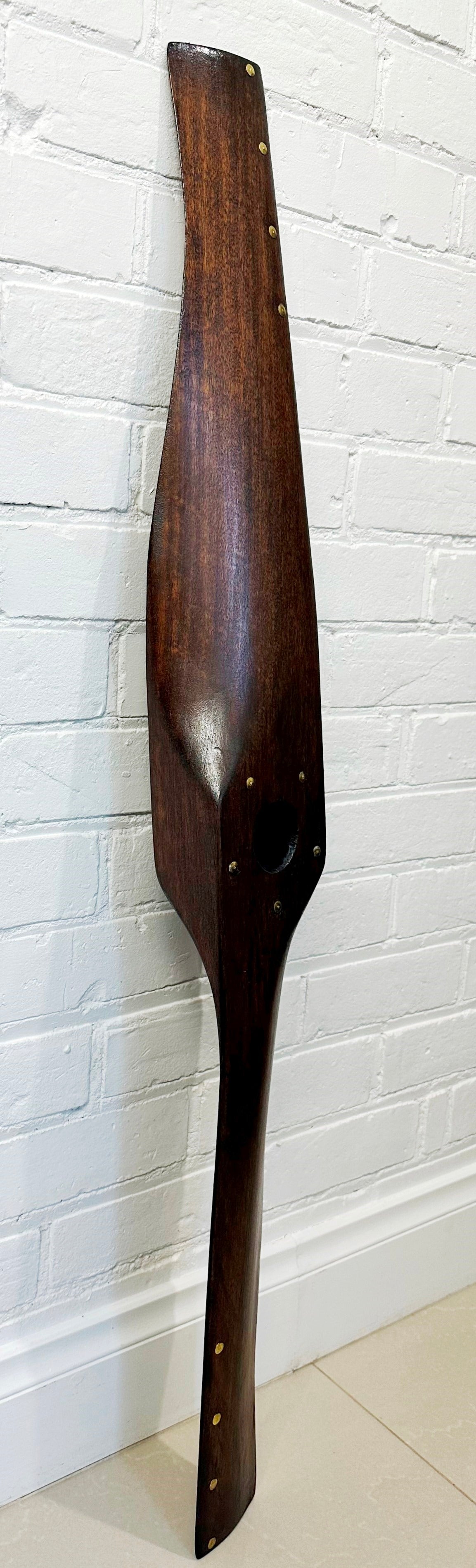 Vintage Original Airplane Aviation / Airboat Wooden Propeller Blade | Adelaide Clocks