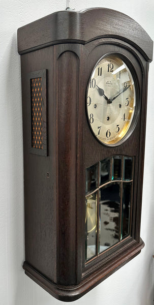 Antique German DRGM Westminster Chime Wall Clock | Adelaide Clocks