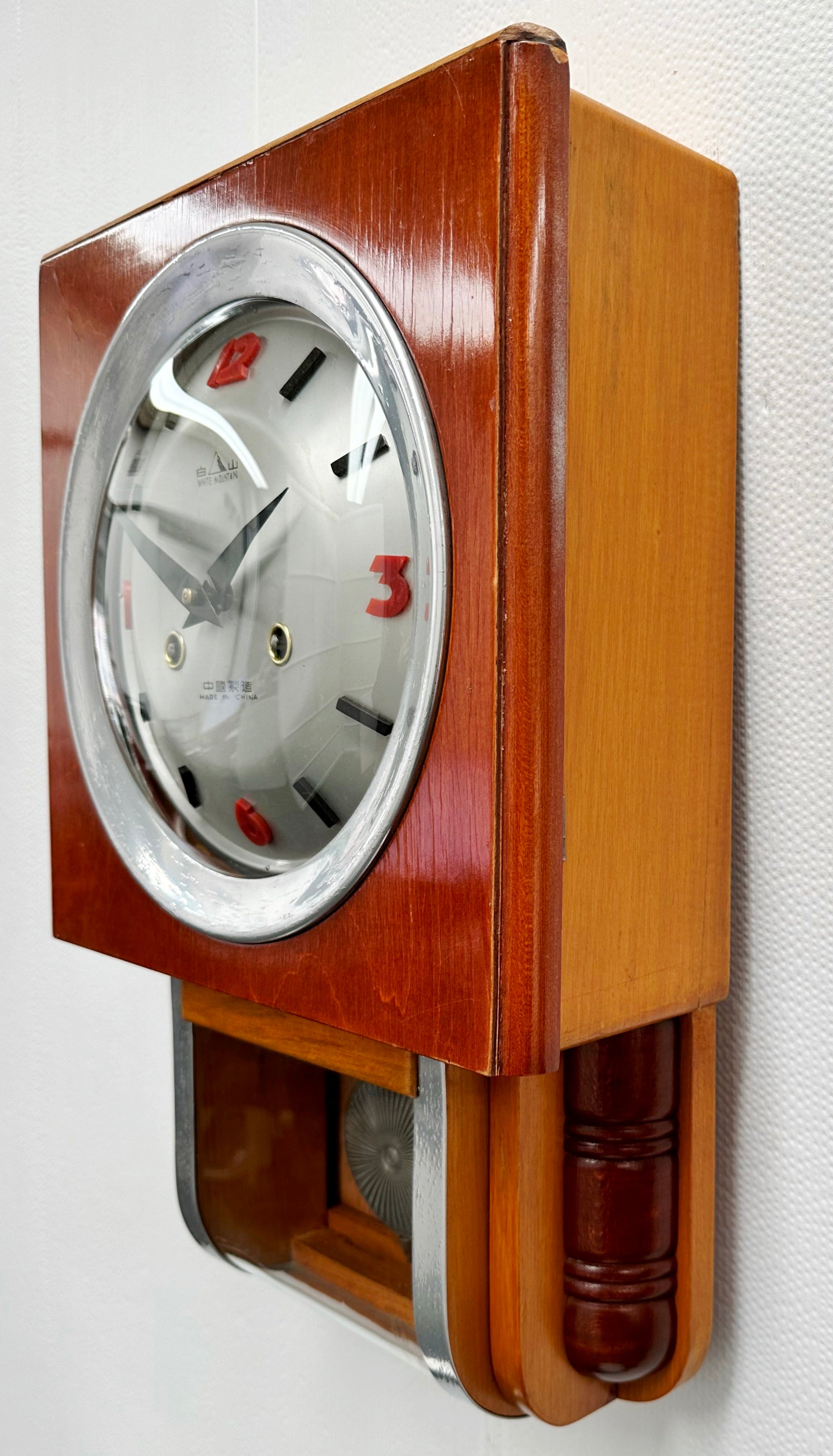 Vintage White Mountain 30 Day Strike Wall Clock | Adelaide Clocks