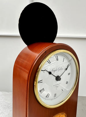 Vintage Knight & Gibbins London Battery Mantel Clock | Adelaide Clocks