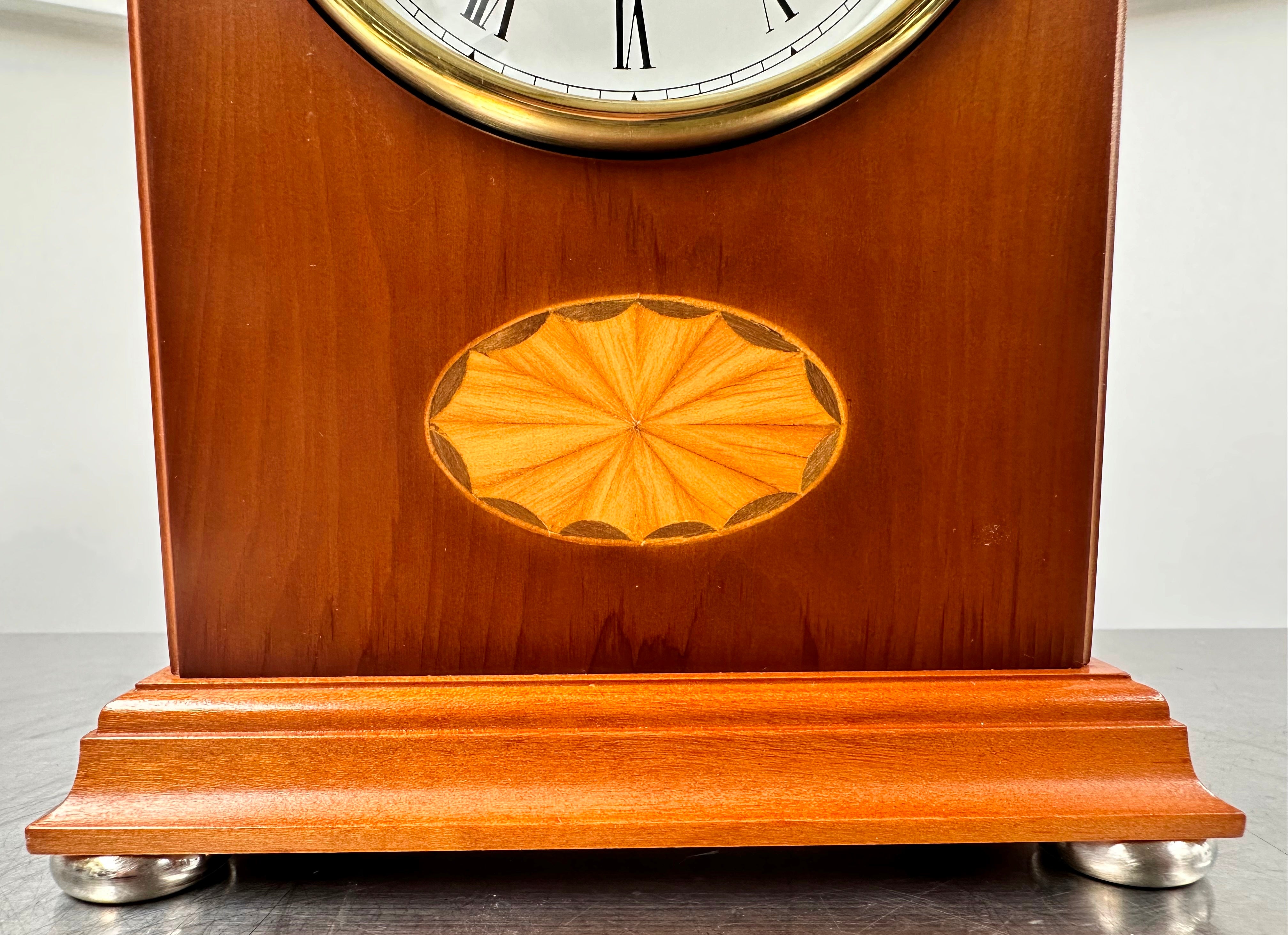 Vintage Knight & Gibbins London Battery Mantel Clock | Adelaide Clocks