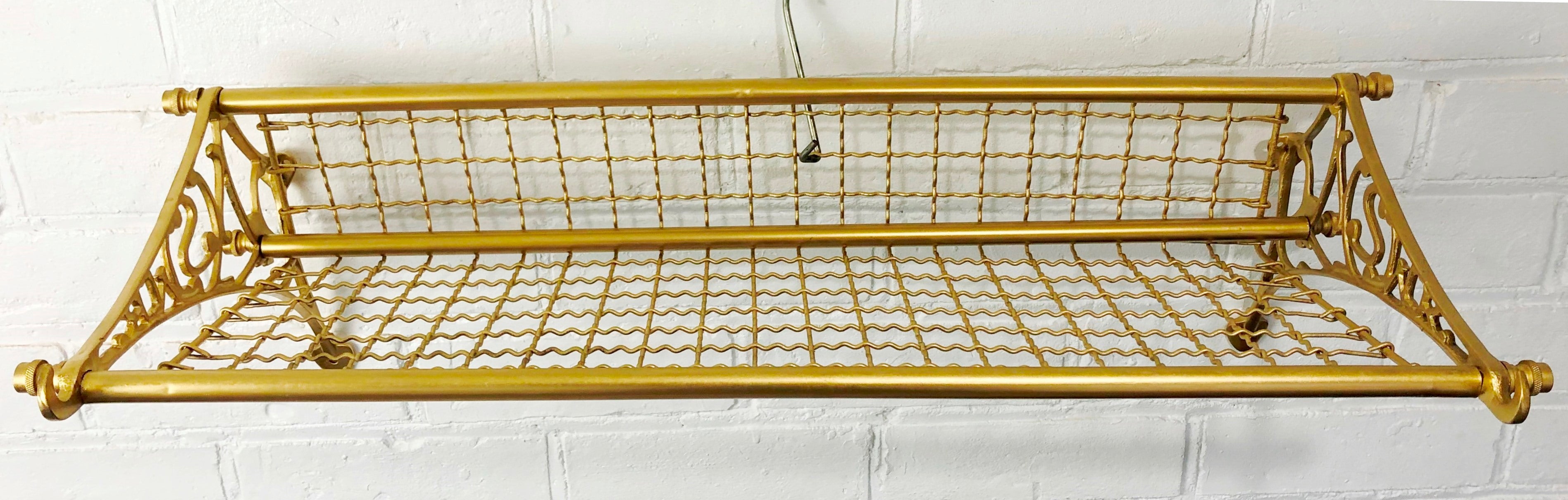 Vintage NSWR Railway Train Luggage Rack | Adelaide Clock