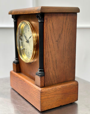 Antique Sessions USA Bell Chime Coil Strike Mantel Clock | Adelaide Clocks