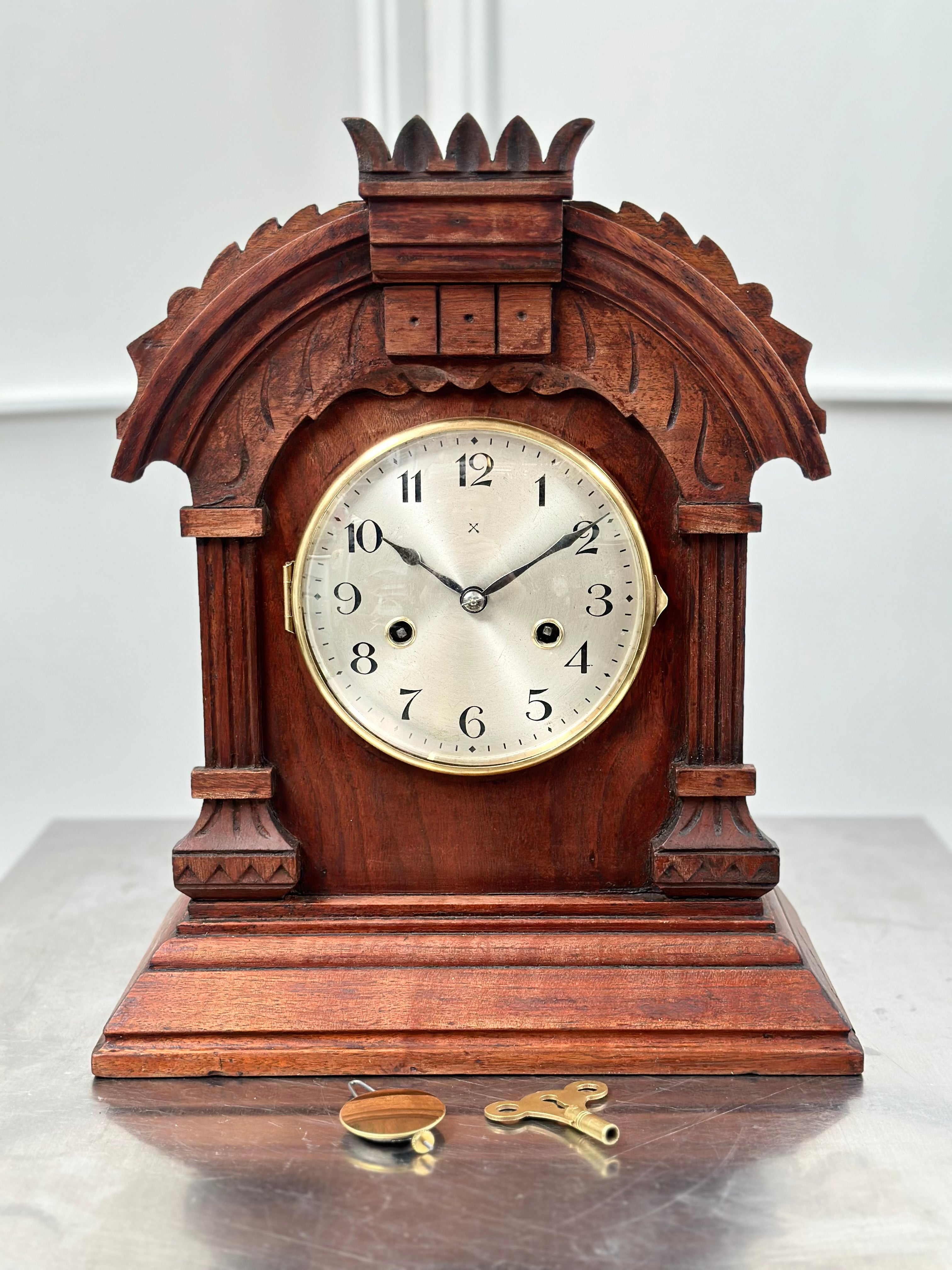 Antique HAC Hammer Strike Mantel Clock | Adelaide Clocks