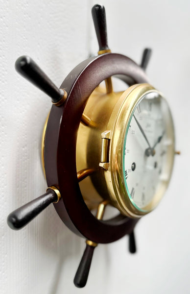 Vintage Schatz Royal Mariner Ships Bell Strike Wall Clock |  Adelaide Clocks