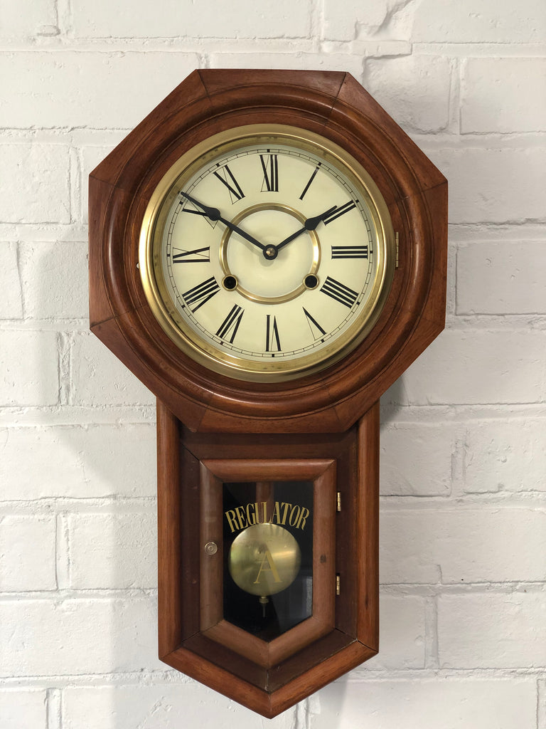 Vintage Regulator Chime Wall Clock | Adelaide Clocks